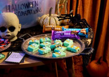 Quest White Chocolate Dipped Monster Treat (Halloween Recipe)