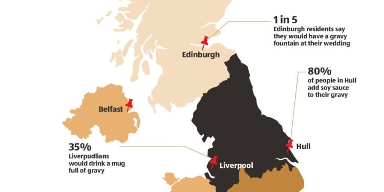 The UK’s Great Gravy Divide The UK’s Great Gravy Divide